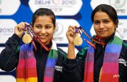 pistol shooting pair heena and annu help india to new high