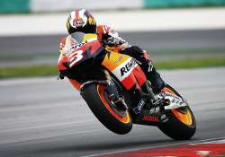 malaysian motogp pedrosa claims third victory of the season