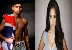 meet hot tulisa contostavlos the ex x factor judge amir khan the boxer hanging out with .