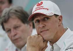 michael schumacher showing moments of consciousness awakening