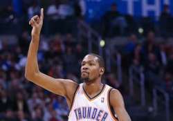 nba durant s triple double carries thunder over wolves