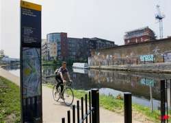 new olympic challenge bike riding through london