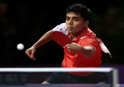 north zone tt manika bags a double sanil wins men s crown