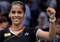 saina enters french open badminton quarterfinal