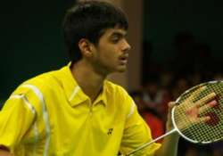 shuttler sai praneeth upsets second seed in singapore