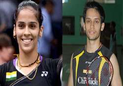 shuttlers kashyap saina named india captains