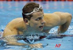 swimming cielo adrian bovell lead with same time in 50 meter freestyle