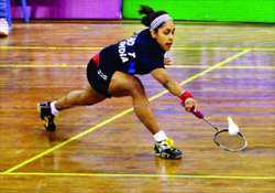 swiss international shuttler tanvi falters in final