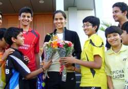 swiss triumph inspired by sachin says saina nehwal