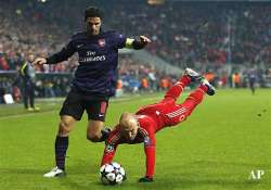 bayern munich knock out arsenal from champions league