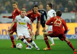 bayern beaten 3 1 by gladbach in bundesliga