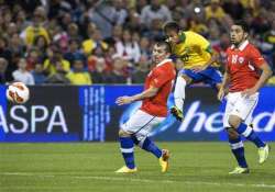 brazil beats chile 2 1 in friendly