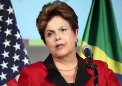 brazil president guarantees security at word cup