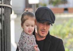 david beckham loves styling daughter