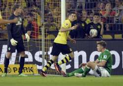 dortmund beats bremen 1 0 in bundesliga