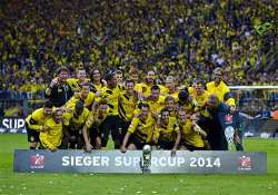 dortmund beats bayern 2 0 to win german super cup