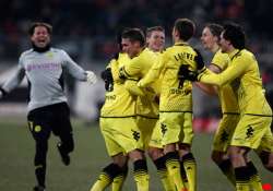 dortmund wins 2 0 to move ahead in bundesliga