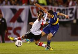 gigliotti goal gives boca 1 0 win over river plate