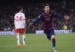 messi suarez score as barca wins real s ronaldo hits 37th