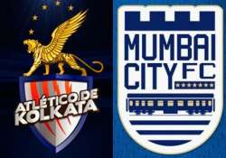 atletico de kolkata face mumbai city fc in isl opener