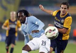 lazio draws 1 1 at hellas verona in serie a