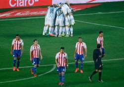 argentina routs paraguay 6 1 reaches copa america final