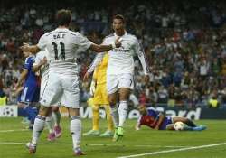 ronaldo scores 3 as madrid thrashes deportivo 8 2