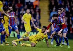 epl liverpool s woes continue with 3 1 loss at palace