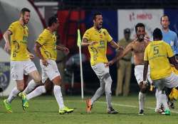 isl kerala blasters book final berth in stunning result