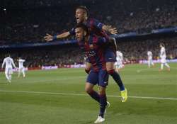 barcelona to meet bayern juventus gets madrid in semifinals