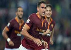 italian cup roma beats napoli 3 2 semi 1st leg