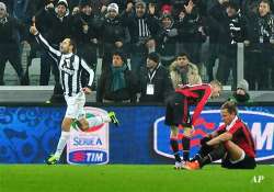 juventus knock out milan from coppa italia