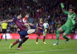 messi helps barcelona end skid beat bilbao 2 1