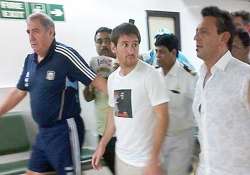 lionel messi mesmerizes fans in kolkata