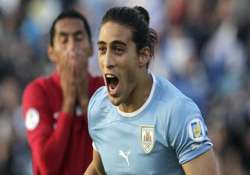 playoff pressure uruguay go confidently to amman