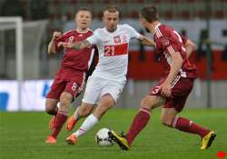 poland beats latvia in euro 2012 warm up game