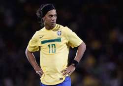 ronaldinho earns brazil recall for england friendly