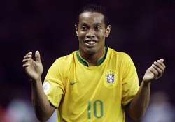 ronaldinho suspended for violent conduct