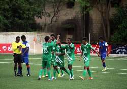 salgaocar go second in i league table.