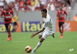 santos begin life post neymar with defeat