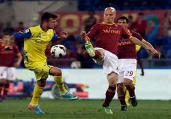 serie a roma lose to chievo