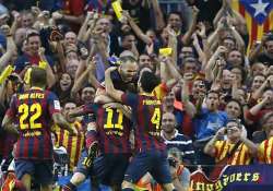 spanish league neymar leads barcelona to 2 1 win over madrid