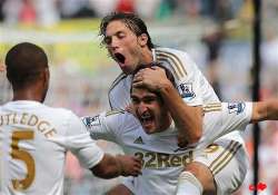 swansea beats west ham 3 0 in premier league