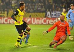 uefa champions league dortmund down napoli