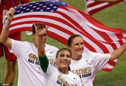 us beats japan 2 1 to win women s football gold