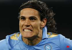 wanted striker cavani happy to stay at napoli