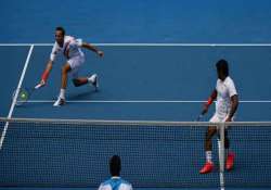 australian open paes stepanek out in men s doubles