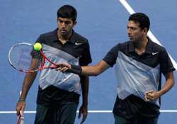 bhupathi bopanna end as runners up