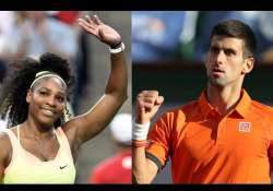 us open 2015 serena djokovic roll but nishikori falls