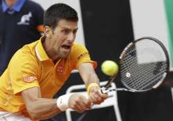 djokovic beats ferrer to reach italian open final